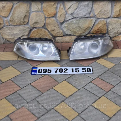 Купити Фары передние с линзой Volkswagen Passat B5, Фольцваген Пассат Б5 3B0941016 — магазин автозапчастин AutoDetal