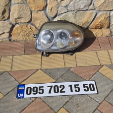 Купити Левая передняя фара с линзой Renault Clio 2, Renault Clio 2 1998–2005 гг. — магазин автозапчастин AvtoEU