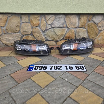 Купити Фары передние с линзами Fiat Punto 2, Фиат Пунто 2 99-03р — магазин автозапчастин AvtoEU