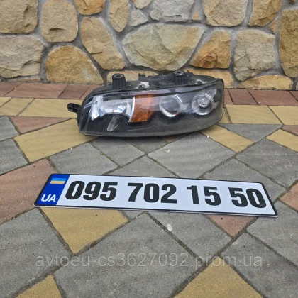 Купити Фара передня ліва з лінзами Fiat Punto 2, Фіат Пунто 2 99-03р — магазин автозапчастин AutoDetal