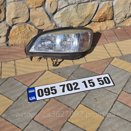 Купити Фара передняя левая Opel Zafira A, Опель Зафира А — магазин автозапчастин AvtoEU