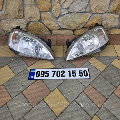 Купити Фары передние в сборе Opel Corsa C, Combo C, Опель Комбо Ц, Корса Ц 13195923 13195924 — магазин автозапчастин AvtoEU