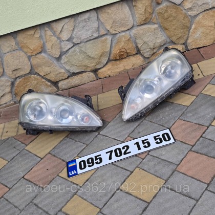 Купити Фары передние с линзой Opel Corsa C, Combo C, Опель Комбо Ц, Корса Ц 13100536 13100535 — магазин автозапчастин AvtoEU